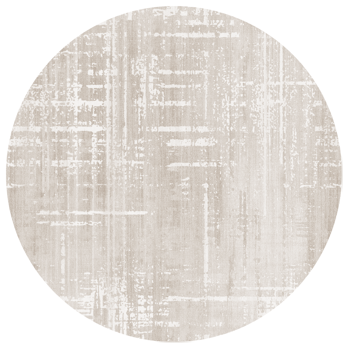 Sandstone Drift Round Carpet | Polyfibre Cashmere - The Carpetier™