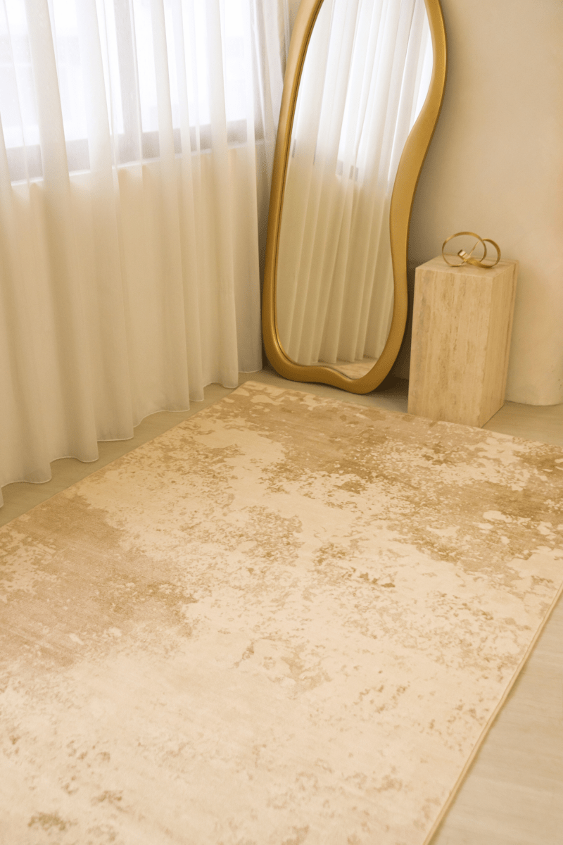 Sandstone Mist Carpet | Polyfibre Cashmere - The Carpetier™