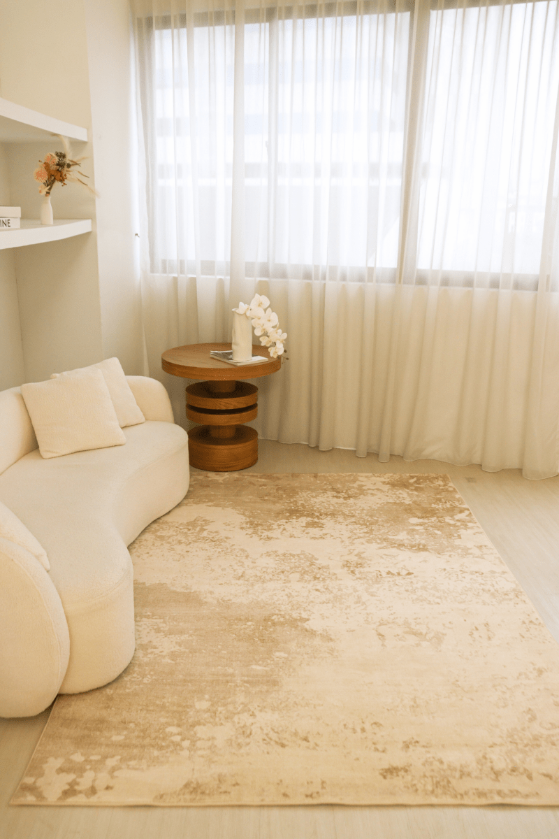 Sandstone Mist Carpet | Polyfibre Cashmere - The Carpetier™