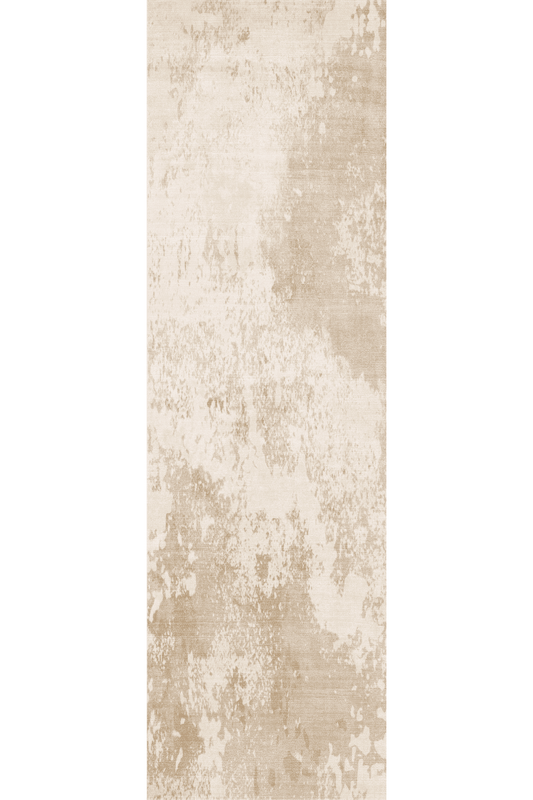 Sandstone Mist Runner | Polyfibre Cashmere - The Carpetier™