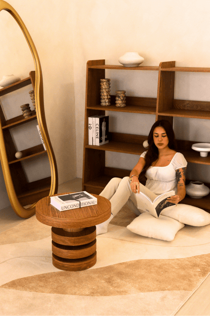 Sandstone Waves Carpet | Scandinavian | Polyfibre Cashmere Series - The Carpetier™