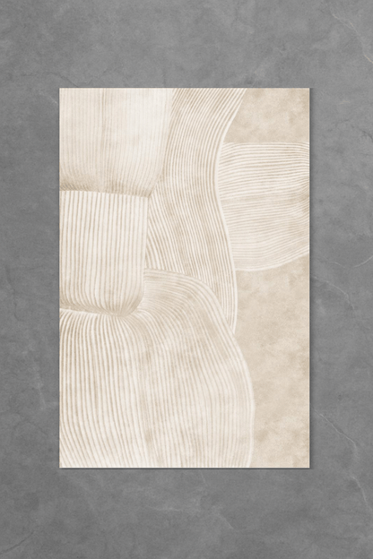 Sculpted Sand Floor Mat | Polyfibre Cashmere - The Carpetier™