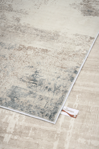 Silver Blue Mist Carpet | Modern | Polyfibre Cashmere Series - The Carpetier™