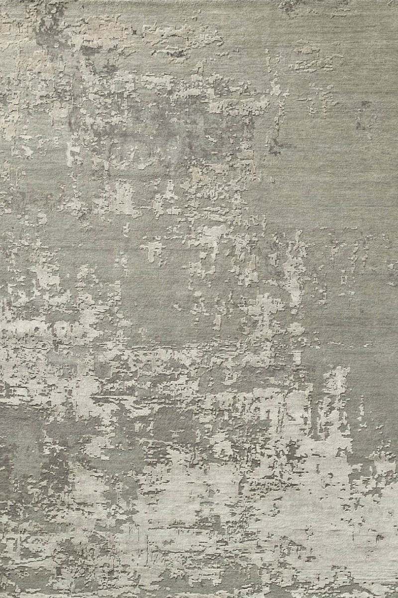Silver Sage Carpet | Luxury Wool & Silk Hand - knotted - The Carpetier™