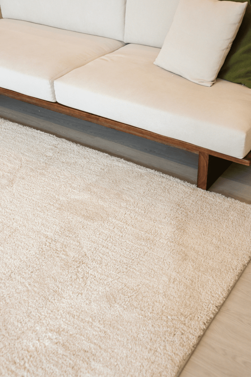 Soft Beige Mid - Pile LuxeFur Carpet | LuxeFur - The Carpetier™