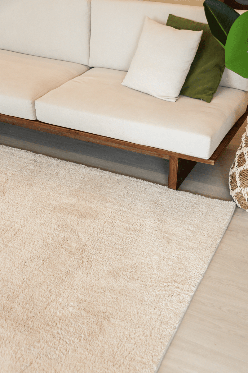 Soft Beige Mid - Pile LuxeFur Carpet | LuxeFur - The Carpetier™