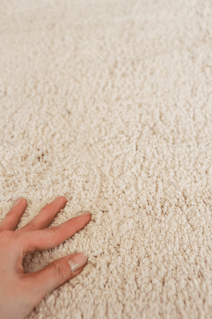 Soft Beige Mid - Pile LuxeFur Carpet | LuxeFur - The Carpetier™