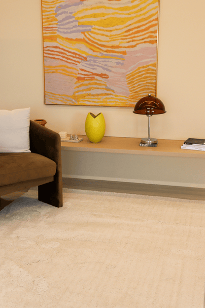 Soft Beige Mid - Pile LuxeFur Carpet | LuxeFur - The Carpetier™