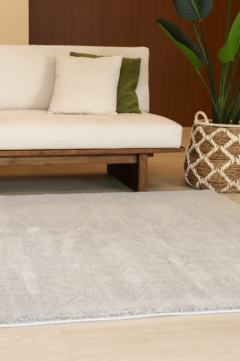 Soft Grey Mid - Pile LuxeFur Carpet | LuxeFur - The Carpetier™