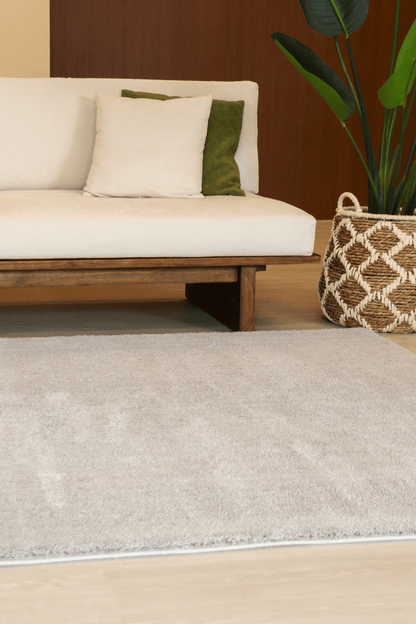 Soft Grey Mid - Pile LuxeFur Carpet | LuxeFur - The Carpetier™