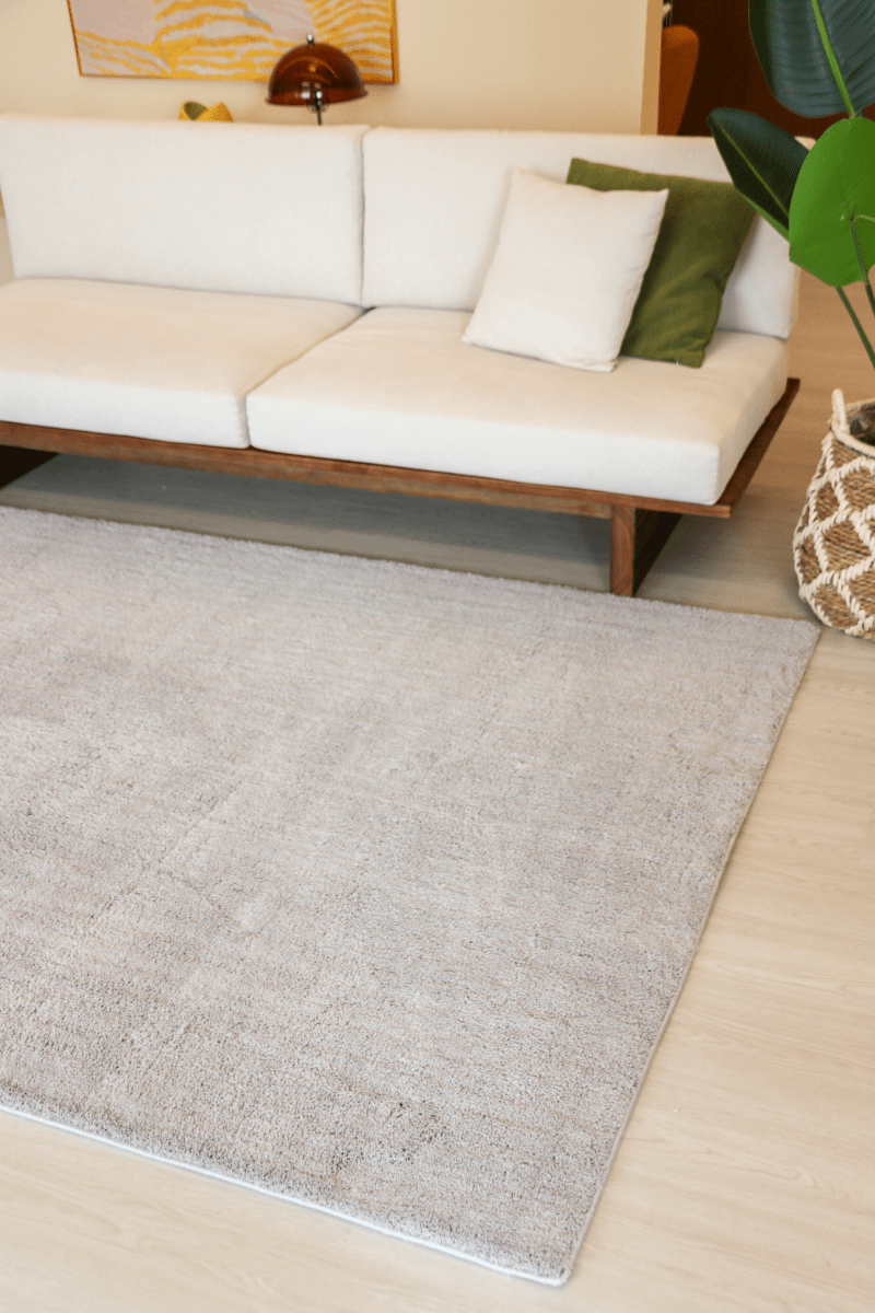 Soft Grey Mid - Pile LuxeFur Carpet | LuxeFur - The Carpetier™