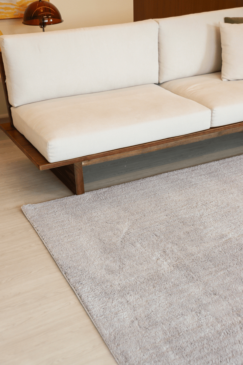 Soft Grey Mid - Pile LuxeFur Carpet | LuxeFur - The Carpetier™
