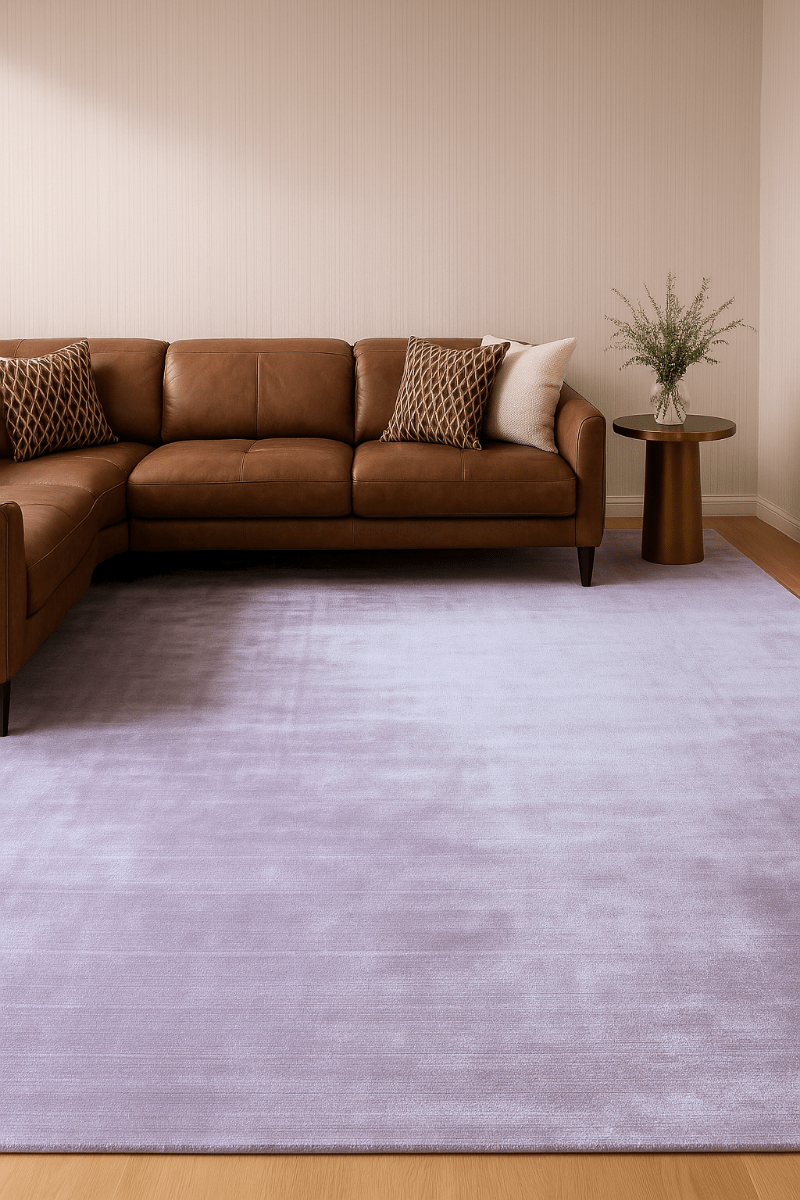 Soft Lavender | 100% TENCEL™ Handloomed - The Carpetier™