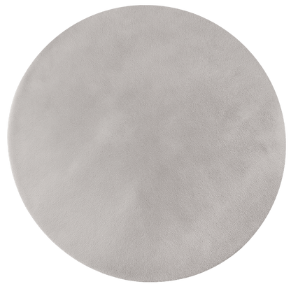 Steel Grey Round Carpet | Cloud Fur Series - The Carpetier™