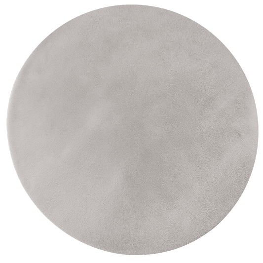 Steel Grey Round Carpet | Cloud Fur Series - The Carpetier™