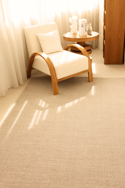 Taupe & Cream Multi - Coloured Loop Pile Carpet | Earth Series - The Carpetier™