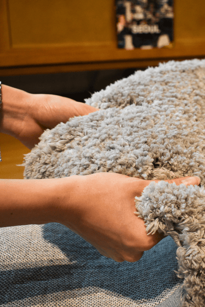 Taupe Grey LuxeFur Carpet | LuxeFur Dyed Series - The Carpetier™