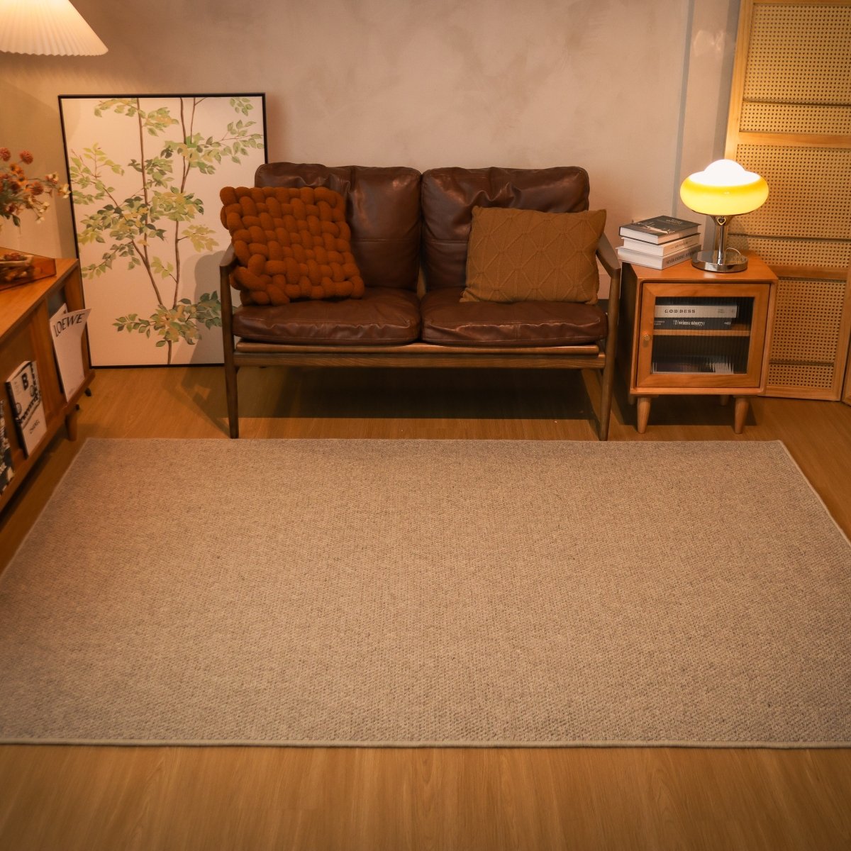 Taupe Loop Pile Carpet | Earth Series - The Carpetier™