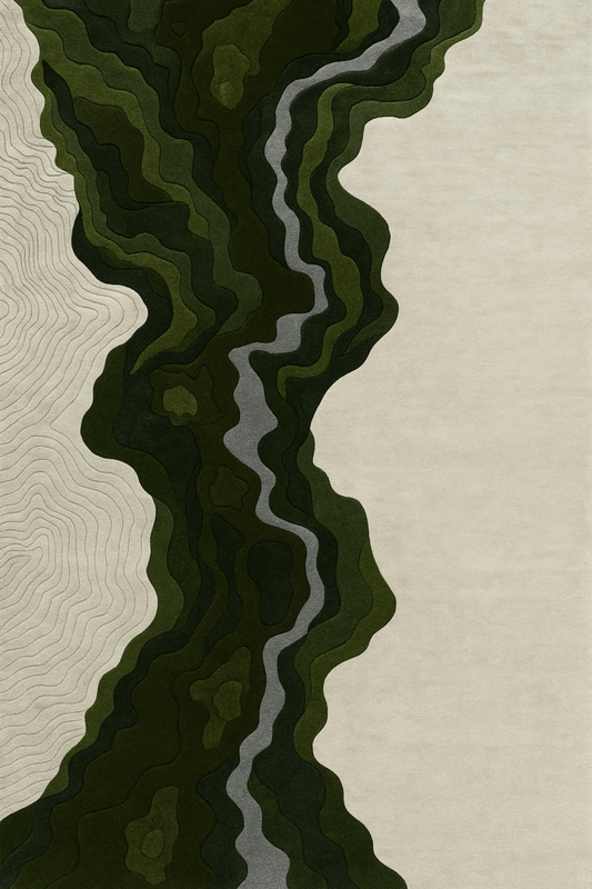 Terra Rug in Pine Forest | Customizable - The Carpetier™