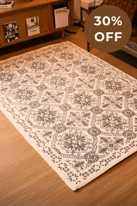 Vintage Floral Carpet | Wilton Dyed Series - The Carpetier™