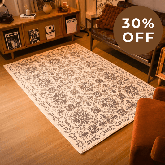 Vintage Floral Carpet | Wilton Dyed Series - The Carpetier™
