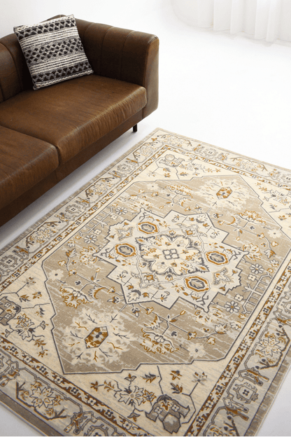 Vintage Palace Carpet | Persian | Polyfibre Cashmere Series - The Carpetier™