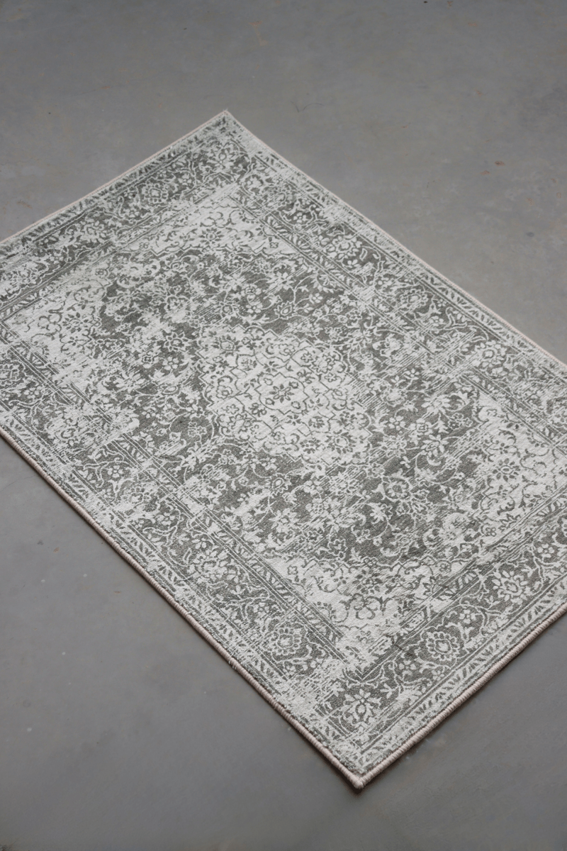 Vintage Stonecourt Floor Mat | Polyfibre Cashmere - The Carpetier™