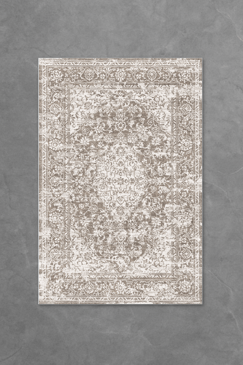 Vintage Stonecourt Floor Mat | Polyfibre Cashmere - The Carpetier™
