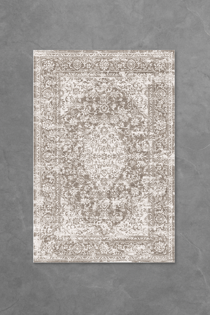 Vintage Stonecourt Floor Mat | Polyfibre Cashmere - The Carpetier™