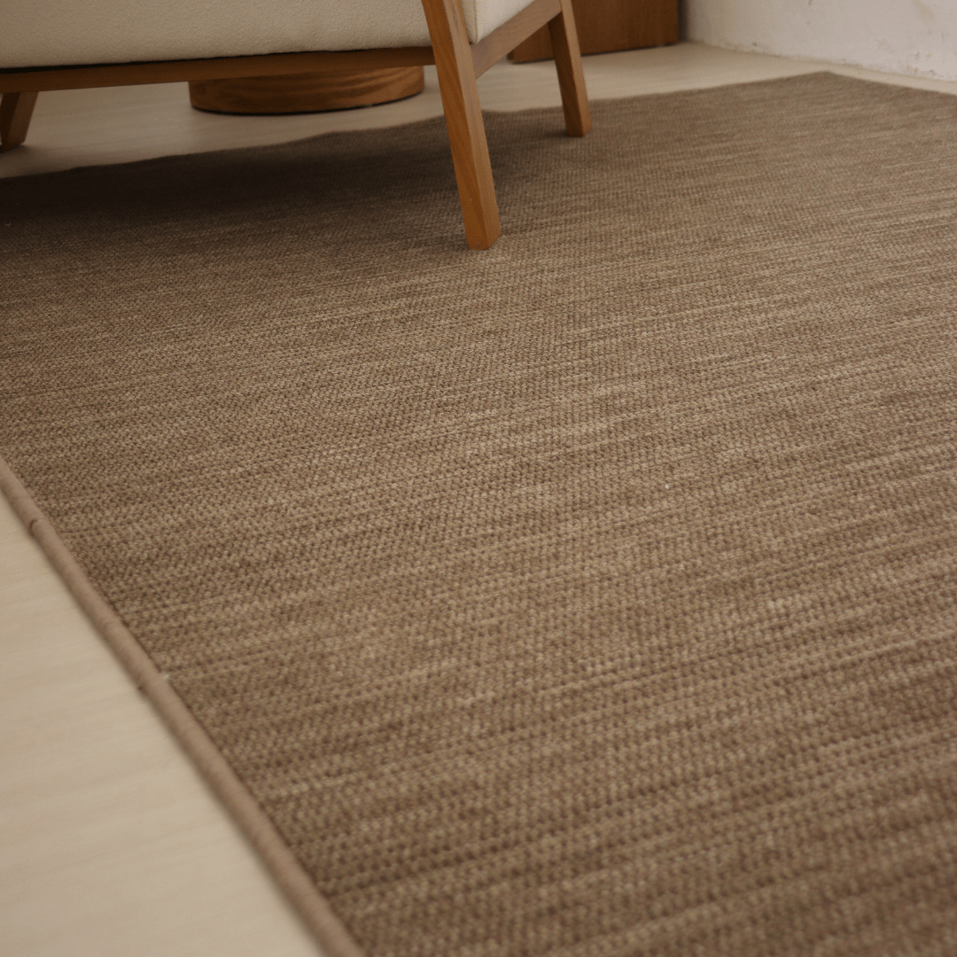 Walnut & Cream Multi - Coloured Loop Pile Carpet | Earth Series - The Carpetier™