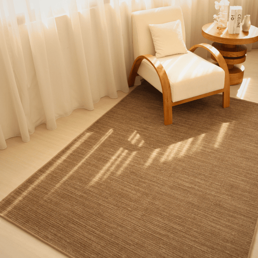 Walnut & Cream Multi - Coloured Loop Pile Carpet | Earth Series - The Carpetier™