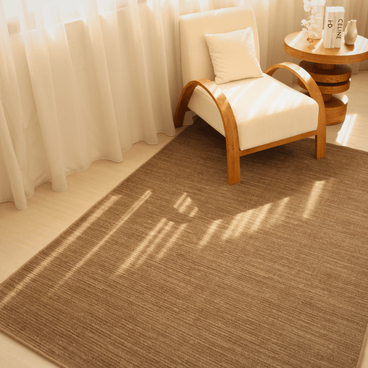 Walnut & Cream Multi - Coloured Loop Pile Carpet | Earth Series - The Carpetier™