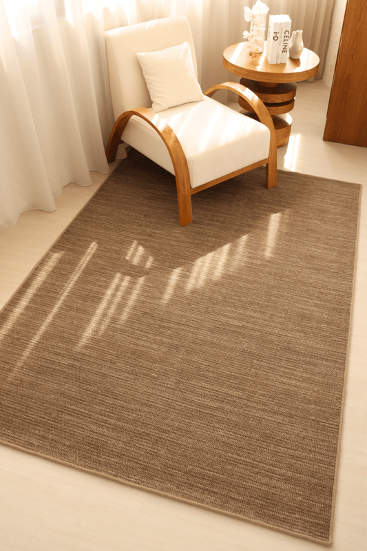 Walnut & Cream Multi - Coloured Loop Pile Carpet | Earth Series - The Carpetier™