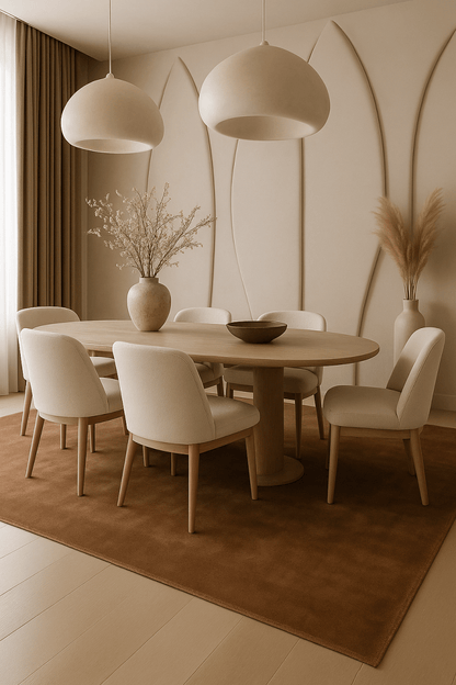Walnut Wood Handloomed In 100% TENCEL™ - The Carpetier™