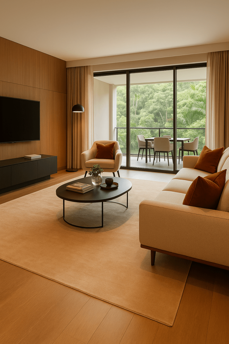 Warm Sand | 100% TENCEL™ Handloomed - The Carpetier™