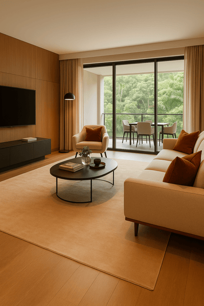 Warm Sand | 100% TENCEL™ Handloomed - The Carpetier™