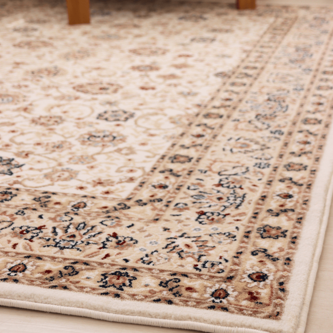 White Garden Carpet | Al Safa | Royal Persian Series - The Carpetier™