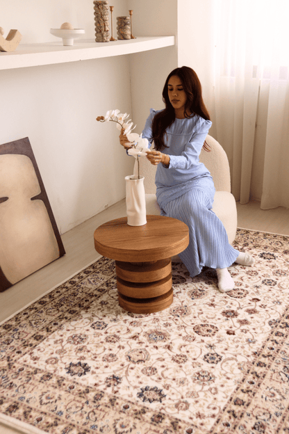 White Garden Carpet | Al Safa | Royal Persian Series - The Carpetier™