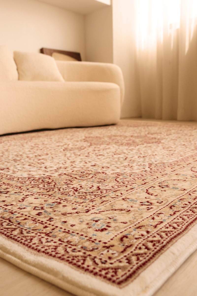 White Ottoman Carpet | Al Safa | Royal Persian Series - The Carpetier™