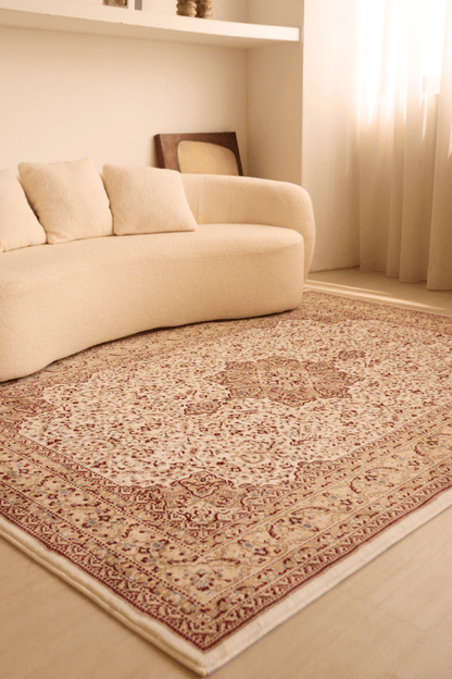 White Ottoman Carpet | Al Safa | Royal Persian Series - The Carpetier™
