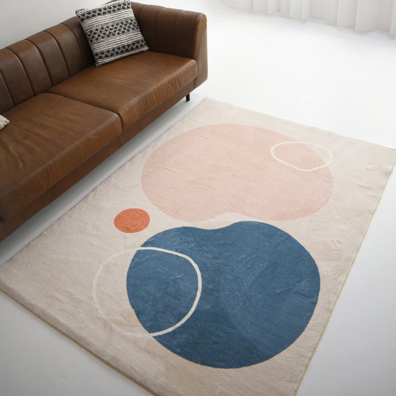 A-6624 Abstract Carpet | Polyfibre Cashmere Series - The Carpetier™