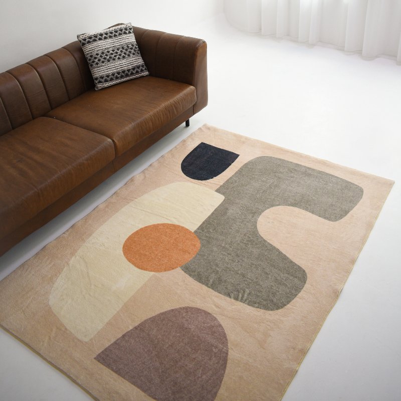 A-6725 Abstract Carpet | Polyfibre Cashmere Series - The Carpetier™