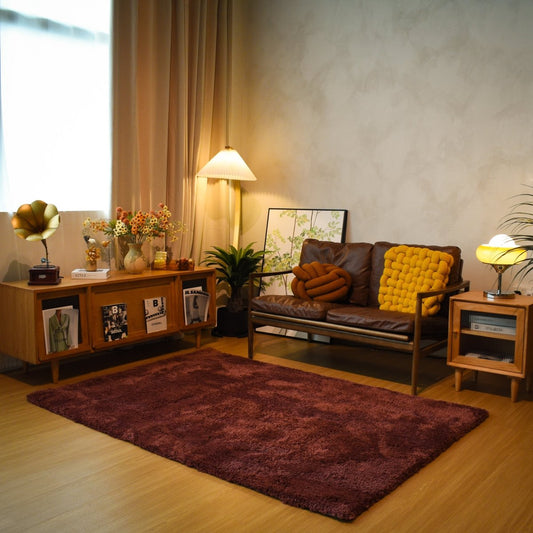 Dark Rose Taupe LuxeFur Carpet | LuxeFur Dyed Series - The Carpetier™