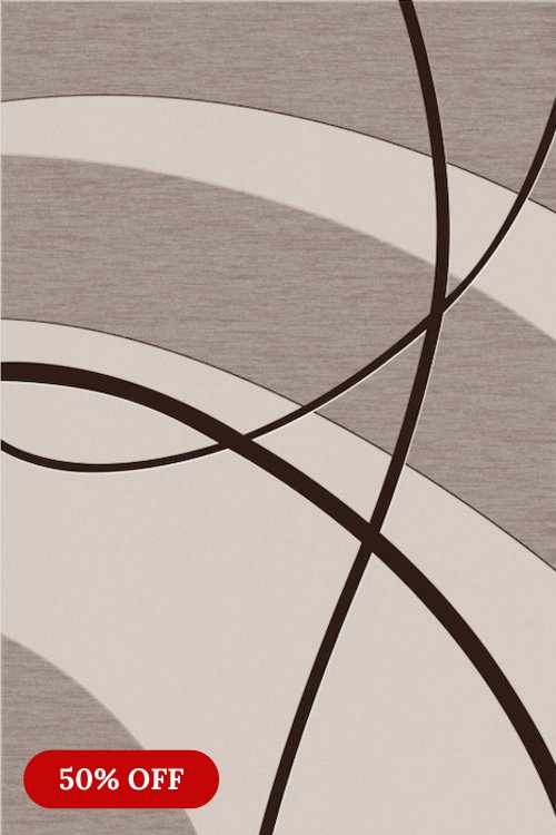 M-2538 Modern Carpet | Polyfibre Cashmere Series - The Carpetier™