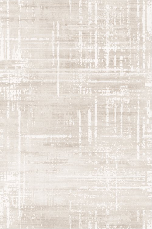 A beige carpet with a abstract pattern of overlapping lines, creating a soft look that adds depth to any space.