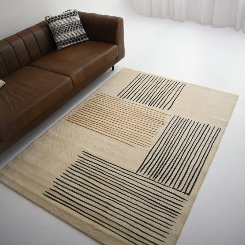 S-3748 Scandinavian Carpet | Polyfibre Cashmere Series - The Carpetier™