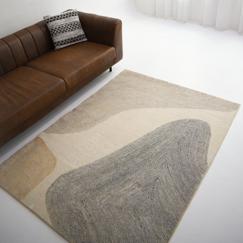 S-4721 Scandinavian Carpet | Polyfibre Cashmere Series - The Carpetier™