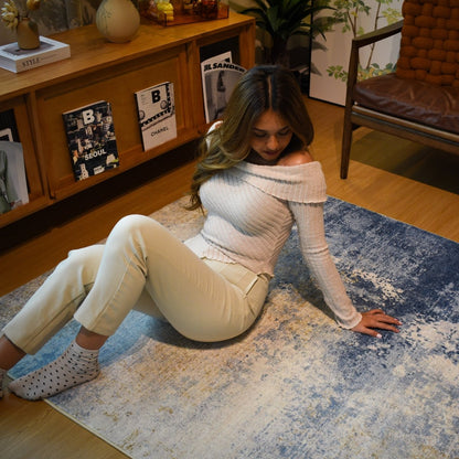 S-4964 Scandinavian Carpet | Polyfibre Cashmere Series - The Carpetier™