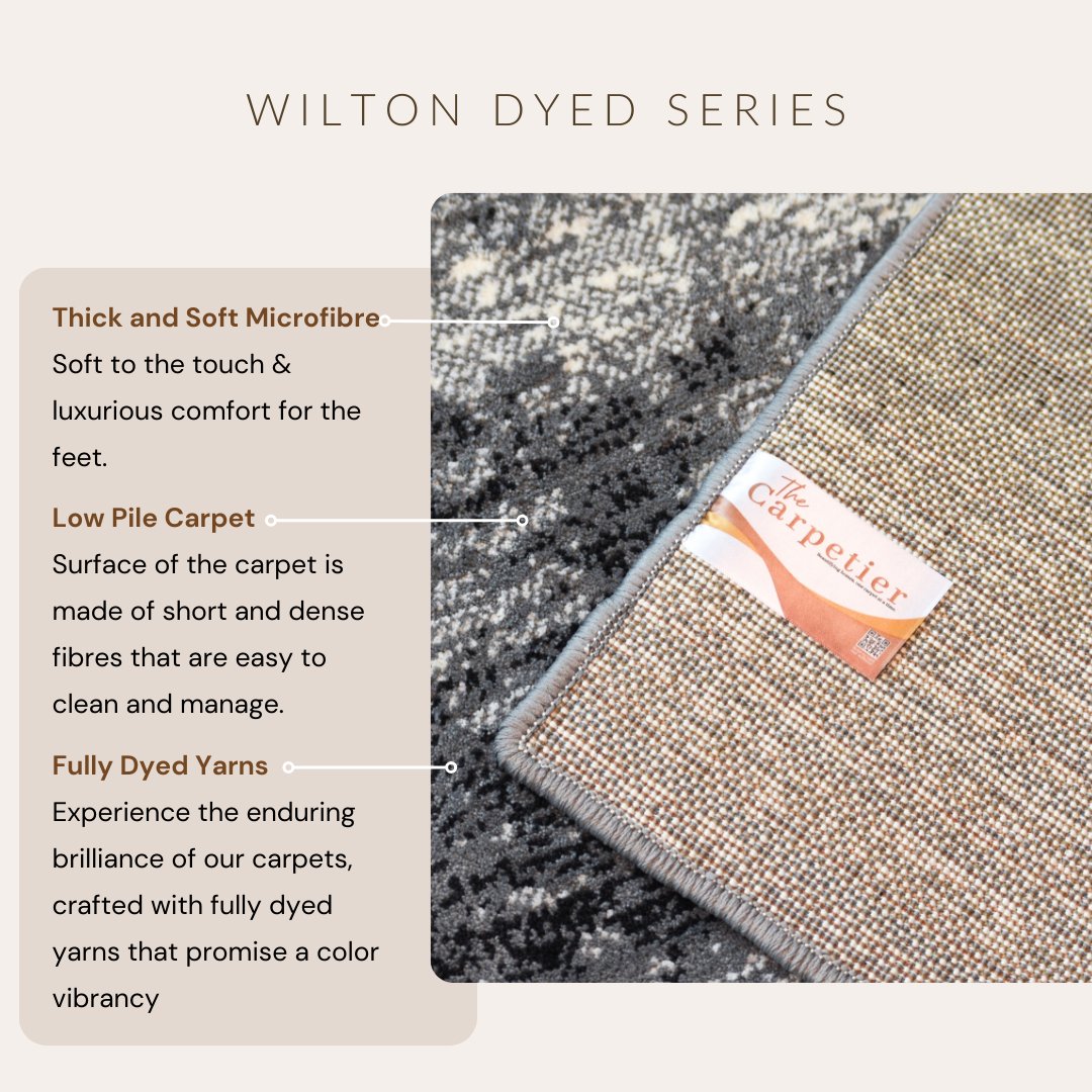 WIL-1043 Fully Dyed Wilton Carpet | Wilton Dyed Series - The Carpetier™